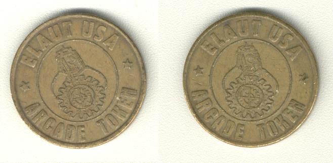 Elaut USA Arcade token  