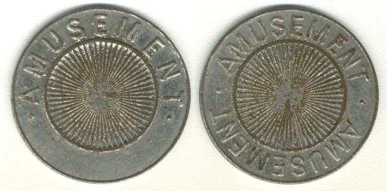 Amusement Nickel pl steel  