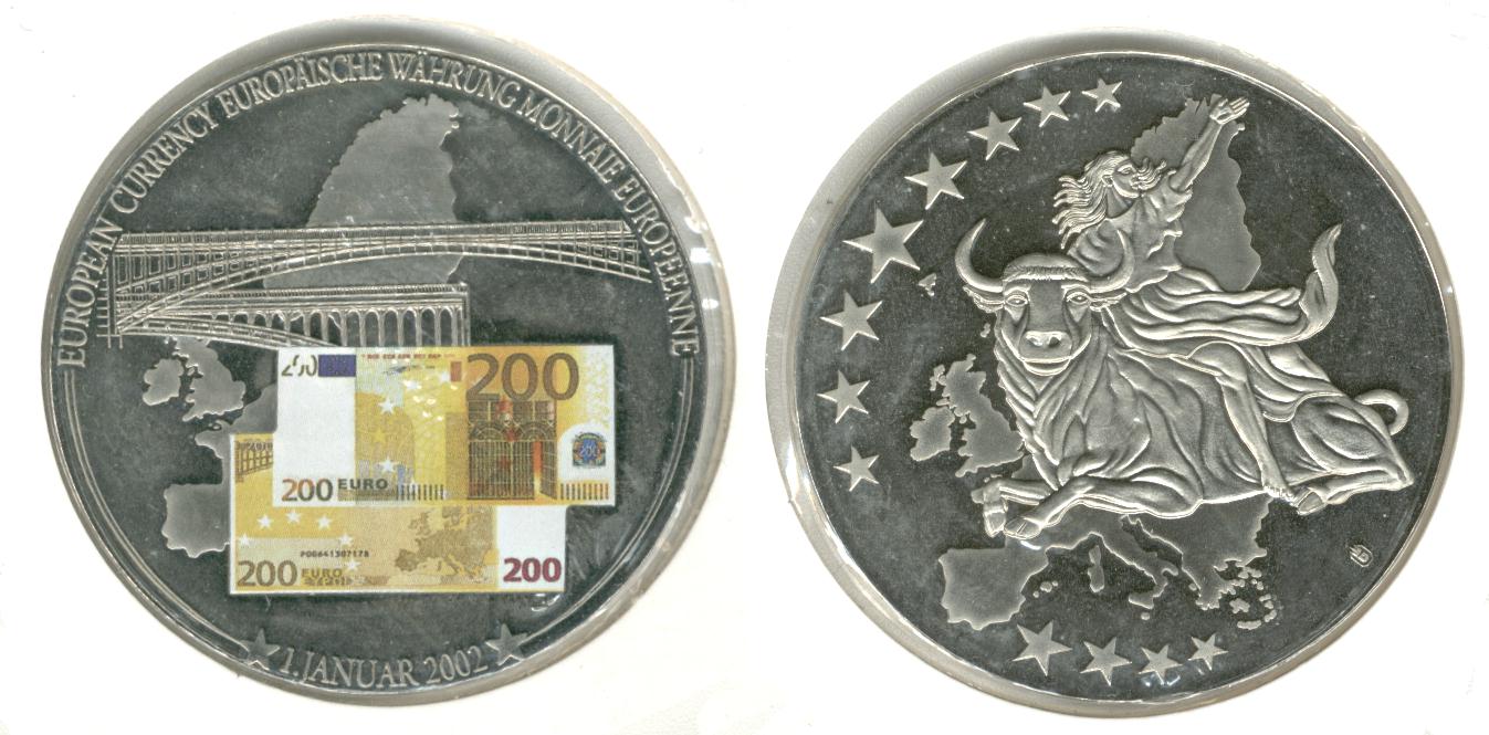 <a href=cu/currencies.htm#banknotes>European Currency</a> 200 Euro 50mm  