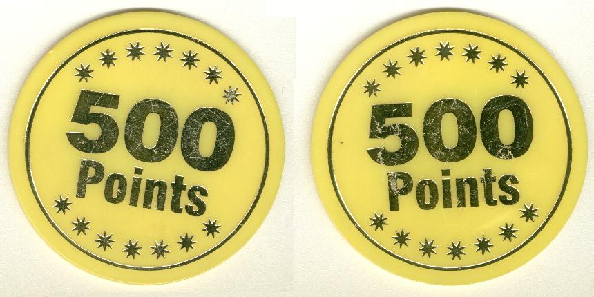 500 Points kermis pusher  