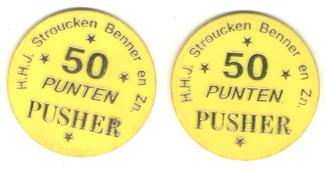 Stroucken Benner en zn. 50 punten pusher kermis 
