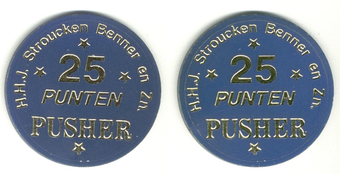 Stroucken Benner en zn. 25 punten pusher kermis 