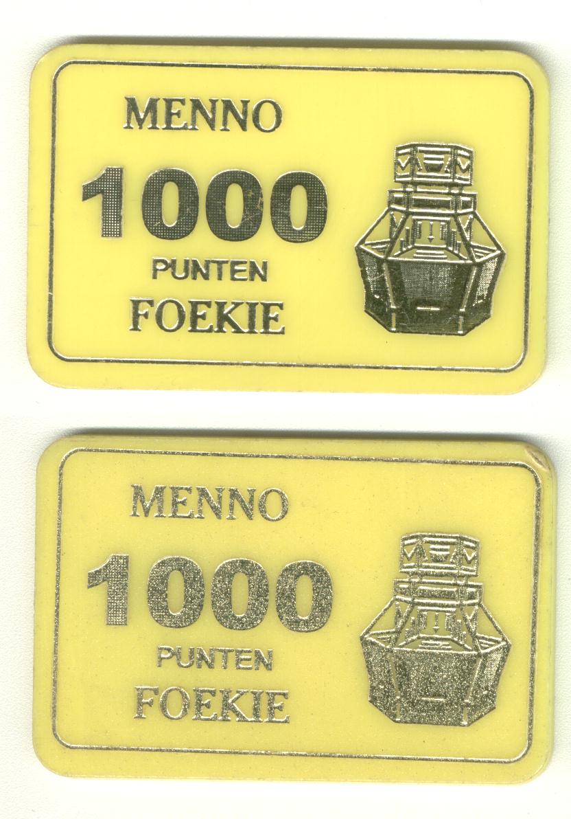 Menno Foekie 1000 Punten Pusher kermis 