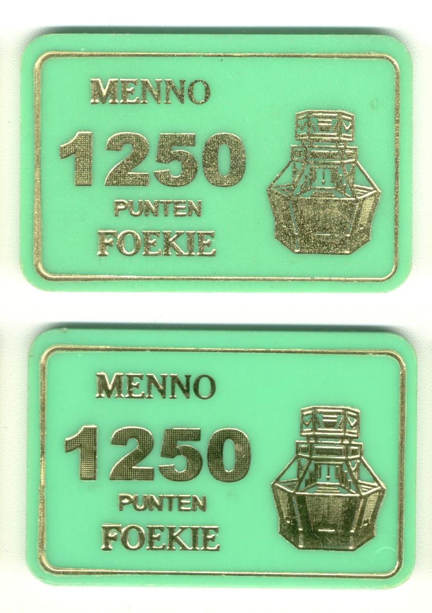 Menno Foekie 1250 Punten pusher kermis 