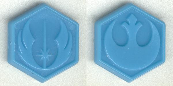 Star Wars Rebel Alliance Monopoly play token 