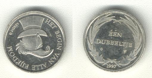 Dagobert Duck Scrooge 1997 Geluks dubbeltje : het begin van alle rijkdom 