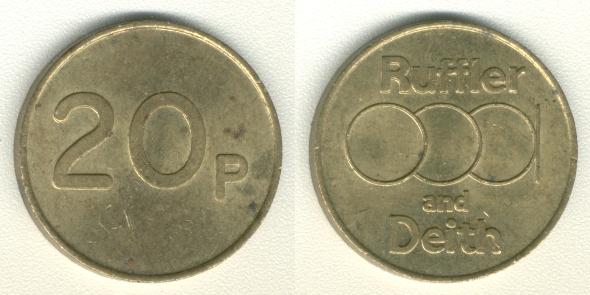 Ruffler & Deith 20p  