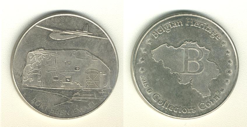 Fort Eben-Emael 2015 Belgian Heritage Coin 