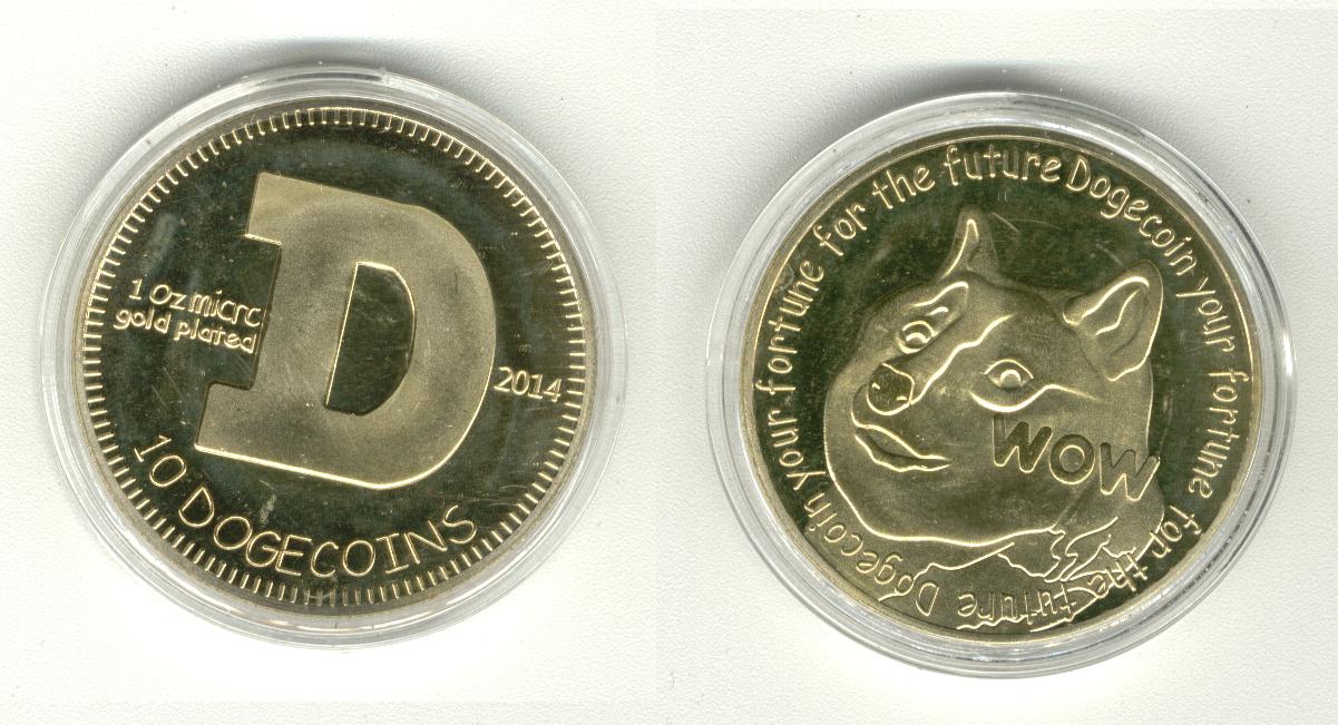10 Dogecoins Like Bitcoin 2014 